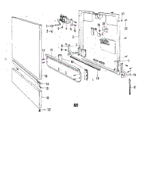 04 - Section parts for Whirlpool Dishwasher 8561920 / from AppliancePartsPros.com