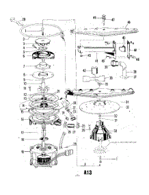 08 - Section parts for Whirlpool Dishwasher 8561920 / from AppliancePartsPros.com