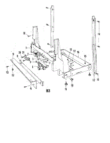 12 - Section parts for Whirlpool Dishwasher 8561920 / from AppliancePartsPros.com