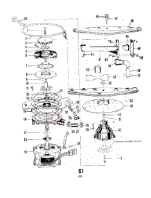 24 - Section parts for Whirlpool Dishwasher 8561920 / from AppliancePartsPros.com