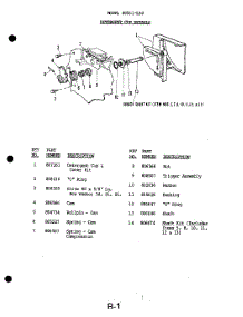 12 - Detergent Cup parts for Whirlpool Dishwasher 8561L30 / from AppliancePartsPros.com