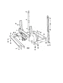 12 - Section parts for Whirlpool Dishwasher 8564900 / from AppliancePartsPros.com
