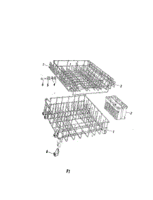 41 - Rack parts for Whirlpool Dishwasher 8564900 / from AppliancePartsPros.com