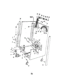 43 - Frame parts for Whirlpool Dishwasher 8564900 / from AppliancePartsPros.com