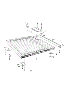 47 - Top parts for Whirlpool Dishwasher 8564900 / from AppliancePartsPros.com