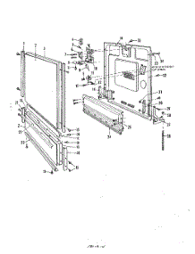 04 - Section parts for Whirlpool Dishwasher 8571L00 / from AppliancePartsPros.com