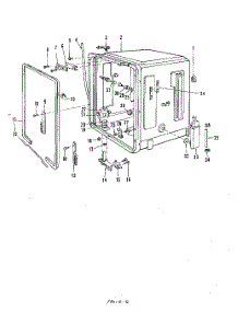06 - Section parts for Whirlpool Dishwasher 8571L00 / from AppliancePartsPros.com