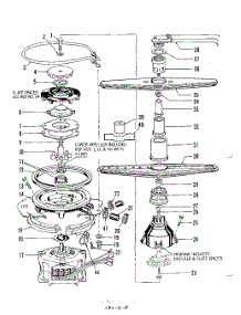 08 - Section parts for Whirlpool Dishwasher 8571L00 / from AppliancePartsPros.com