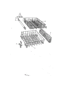 10 - Section parts for Whirlpool Dishwasher 8571L00 / from AppliancePartsPros.com