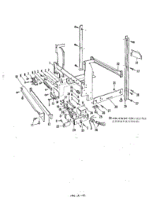 12 - Section parts for Whirlpool Dishwasher 8571L00 / from AppliancePartsPros.com