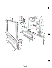 03 - Door parts for Whirlpool Dishwasher 8571L30 / from AppliancePartsPros.com