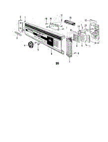 18 - Section parts for Whirlpool Dishwasher 8581920 / from AppliancePartsPros.com
