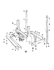 28 - Section parts for Whirlpool Dishwasher 8581920 / from AppliancePartsPros.com
