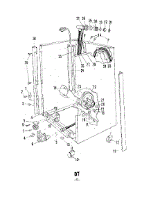 44 - Section parts for Whirlpool Dishwasher 8581920 / from AppliancePartsPros.com