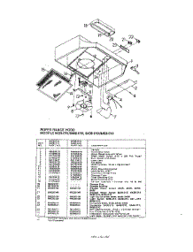 02 - Section parts for Whirlpool Hood 8458010 / from AppliancePartsPros.com