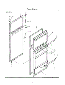 02 - Section parts for Whirlpool Refrigerator 8619W1A / from AppliancePartsPros.com