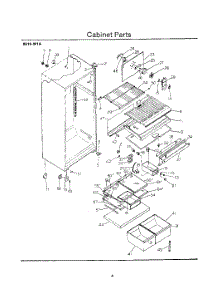05 - Section parts for Whirlpool Refrigerator 8619W1A / from AppliancePartsPros.com