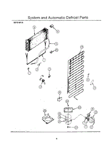 09 - Section parts for Whirlpool Refrigerator 8619W1A / from AppliancePartsPros.com