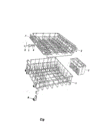 10 - Section parts for Whirlpool Dishwasher 8584900 / from AppliancePartsPros.com