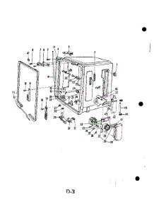 41 - Tub parts for Whirlpool Dishwasher 8591^30 / from AppliancePartsPros.com