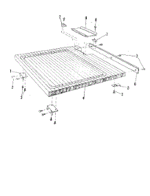 48 - Section parts for Whirlpool Dishwasher 8591W20 / from AppliancePartsPros.com