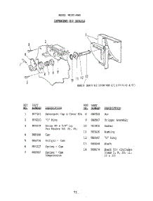 12 - Top parts for Whirlpool Dishwasher 8591W40 / from AppliancePartsPros.com