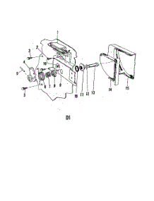 14 - Section parts for Whirlpool Dishwasher 8594W00 / from AppliancePartsPros.com