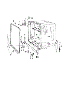 37 - Tub parts for Whirlpool Dishwasher 8594W00 / from AppliancePartsPros.com