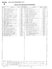 16 - Section parts for Whirlpool Refrigerator 8820W00 / from AppliancePartsPros.com