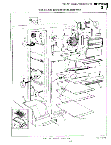 27 - Freezer parts for Whirlpool Refrigerator 8820W00 / from AppliancePartsPros.com