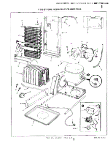09 - Unit Compartment And System Parts parts for Whirlpool Refrigerator 8822W00 / from AppliancePartsPros.com