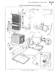 11 - Unit Compartment And System Parts parts for Whirlpool Refrigerator 8822W00 / from AppliancePartsPros.com