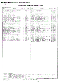 18 - Section parts for Whirlpool Refrigerator 8822W00 / from AppliancePartsPros.com