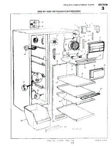 29 - Section parts for Whirlpool Refrigerator 8822W00 / from AppliancePartsPros.com