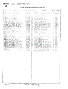 44 - Section parts for Whirlpool Refrigerator 8822W00 / from AppliancePartsPros.com