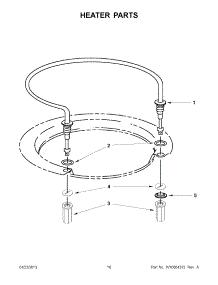 08 - Heater Parts parts for Whirlpool Dishwasher 7WDT790SAYM2 / from AppliancePartsPros.com
