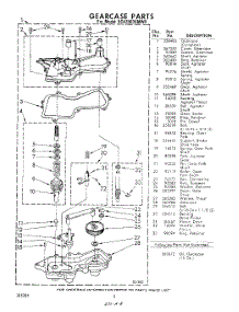 08 - Gear Case parts for Whirlpool Washer 9CA2000XMW0 / from AppliancePartsPros.com