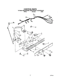 11 - Control parts for Whirlpool Refrigerator 8ED22PWXAG01 / from AppliancePartsPros.com