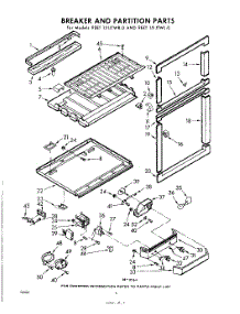 06 - Breaker And Partition parts for Whirlpool Refrigerator 9EET151JTWL0 / from AppliancePartsPros.com