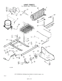 08 - Unit parts for Whirlpool Refrigerator 9EET151PKWR0 / from AppliancePartsPros.com