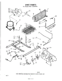 08 - Unit parts for Whirlpool Refrigerator 9EET151PKWR1 / from AppliancePartsPros.com