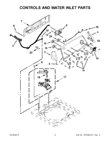 02 - Controls And Water Inlet Parts parts for Whirlpool Washer 7MWTW1715BM0 / from AppliancePartsPros.com