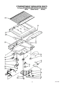 04 - Compartment Separator parts for Whirlpool Refrigerator 8ET18NKXXN00 / from AppliancePartsPros.com
