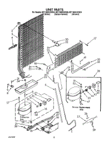07 - Unit parts for Whirlpool Refrigerator 8ET18NKXXN00 / from AppliancePartsPros.com