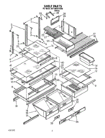 04 - Shelf, Lit / Optional parts for Whirlpool Refrigerator 8ET18RKXYN00 / from AppliancePartsPros.com