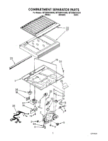 03 - Compartment Separator parts for Whirlpool Refrigerator 8ET20DKXAG00 / from AppliancePartsPros.com