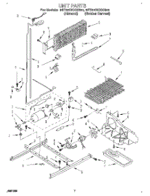 05 - Unit parts for Whirlpool Refrigerator 8ET20DKXXG00 / from AppliancePartsPros.com