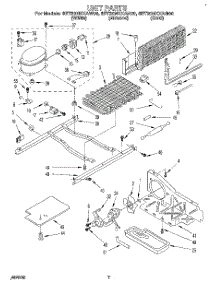 06 - Unit parts for Whirlpool Refrigerator 8ET20NKXAN00 / from AppliancePartsPros.com