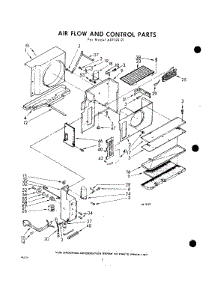 06 - Air Flow And Control parts for Whirlpool Air Conditioner AEF12021 / from AppliancePartsPros.com