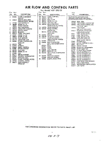 07 - Lit / Optional parts for Whirlpool Air Conditioner AEF25030 / from AppliancePartsPros.com